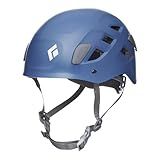 BLACK DIAMOND Half Dome Rock Climbing Helmet, Adjustable, Denim, M/L