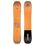 JONES - Men’s Rally Cat, Snowboards Directional Freeride, Ideal for Urban Carving, Freestyle and All-Mountain Play, Size 161 , Color Black