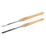 Hurricane Turning Tools, CryoCut Series, Two Piece M2 Cryo Bowl Gouge Set (3/8" and 1/2" Flute)