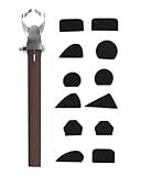 eZAKKA Mug Handle Carving Tool, Pottery Handle Making Tools Set for Pottery Ceramic Mug Handle Molds for Clay, Style 1