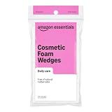 Amazon Essentials Cosmetic Foam Wedges For Makeup, 32 Count (Previously Amazon Basics)