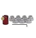 Hornady Lock-N-Load Bullet Comparator Basic Set, Includes 7 Bullet Inserts – Quickly and Precisely Measure Loaded Rounds, Measures from Bullet Ogive – Reduce Round Variations – B234