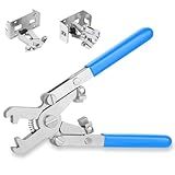 Rotable cage nut tool,Cage Nut Insertion/Removal Tool on The Network Cabinet Racks,IT and Data Center Rack Deployment,Cabinet,Patch Panel, Server Shelves Fixing, for Cage Nut of M4 M5 M6 M8 M10-(blue)