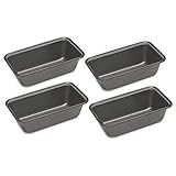 Cuisinart CMBM-4LP Mini Loaf Pan 4 Count (Pack of 1)