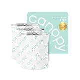 Canopy Original Bedside Humidifier Filter 2.0 – 3-Pack Replacement Filters | Compatible with Canopy Bedside Humidifiers, Made with Wood Pulp, Paper Filter, Replace Every Six Weeks