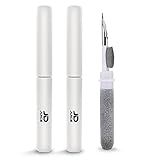 2 Pack - Airpod Cleaning Kit Earbud Cleaning Kit - Phone Cleaning Kit in-Ear Headphones Cleaning Pen Tool, Portable 3-in-1 Laptop Cleaning Kit Electronic Cleaner with a Sponge, Metal Pen Tip