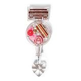 Kikkerland Solar Powered Rainbow Maker – Prism Suncatcher, Fun Home Window Decor – Unique Gift for Christmas & Birthdays – Heart Shaped