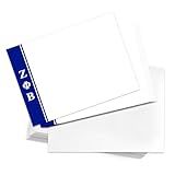 Desert Cactus Zeta Phi Beta 10 Pack Notecards ZPB ZPhiB Divine 9 Stationery Cardstock Includes Envelopes Memo Party Thank You (Notecard Design E)