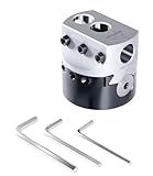 Accusize Industrial Tools 3'' Boring Head, 3/4'' Hole Size, 1'' Off Set, 1-1/2-18'' Thread Mount, 0350-0003