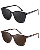 FIMILU 2 Packs Sunglasses for Women Polarized UV400 Protection