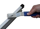 Stick-File Wrench, Hanging Clamp Blueprint Wrench, Stainless Steel Document Tool
