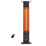 ThermoMate 1500W Electric Patio Heater, Black