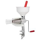 Johnny Apple Sauce Maker, Tomato Sauce Maker, Remove Skins & Seeds From Produce, Model 250 Clamp Based Food Strainer (Basic Strainer)
