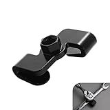 Zehiony Car Wrench Extender Adapter, Leverage Extension Tool for 1/2" & 0.83" Hex Drive, Heat-treated Alloy Anti-rust Conversion Adapter, Portable Tool for Vehicle Mechanic (Black)