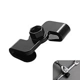 Zehiony Car Wrench Extender Adapter, Leverage Extension Tool for 1/2" & 0.83" Hex Drive, Heat-treated Alloy Anti-rust Conversion Adapter, Portable Tool for Vehicle Mechanic (Black)