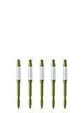 Sustee Aquameter, Set of 5, Plant Soil Moisture Sensor (Green, Small)