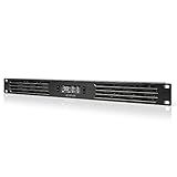 AC Infinity CLOUDPLATE T1-N, Rack Mount Fan Panel 1U, Intake Airflow, for Cooling AV, Home Theater, Network 19” Racks