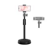 Urciwos Webcam Stand, 12.6 Inch Web Cam Stand for Desk, Adjustable Webcam Mount Camera Stand for Logitech Webcam C922 C930e C920S C920 C615 C960 C920x BRIO 4K NexiGo N60, Phones, Cameras
