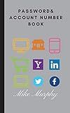 Password & Account Number Book: Never forget the password again (Password Book)