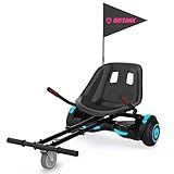Gotrax Hoverfly Kart Attachment for 6.5"-10" Hoverboards - Adjustable Frame and Handlebar Control