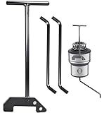 Garbage Disposer Unjamming Wrench/WRN-00 Garbage Disposal Wrench Tool for Dislodge Jams or Clutter From Above The Sink,Compatible with All Waste King and SinkErator/Moen garbage disposals（Black Kit）