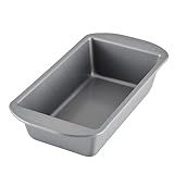 Farberware Nonstick Bakeware 9-Inch x 5-Inch Loaf Pan, Gray -