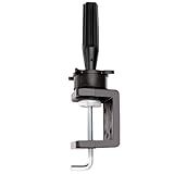RYHAIR Wig Human Hair Mannequin Head Metal Table Clamp Stand for Hairdresser Practice Training Braiding Styling Display Manikin Cosmetology Doll Foam Styrofoam Block Canvas Head