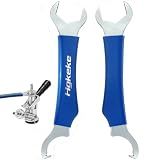 Hgkeke 2PCS Beer Tap Faucet Wrench, Keg Beer Faucet Spanner Wrench Tool for Draft Tap Keg Couplers Kegerator Tower, Kegerator Accessories