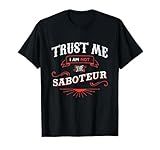 Board Game Funny T Shirt Trust Me I am not the Saboteur T-Shirt