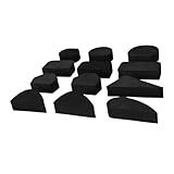 bociloy 12Pcs Mug Handle Forms, Pottery Mug Handle Molds for Clay, Various Sizes and Shapes, Ceramic Mug Handle Making Tool for DIY Coffee Cups and Pottery Projects