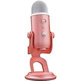 Logitech for Creators Blue Microphones Yeti USB Microphone (Pink Dawn) Aurora Collection