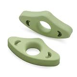 Silicone Book Thumb Page Holders for Reading (Medium Size, Green)