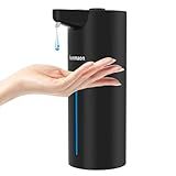 Aunmaon Automatic Soap Dispenser Touchless,15-Level,Kitchen Bath Black