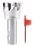 Accusize 2" High Feed Indexable End Mill, HFEM-1002