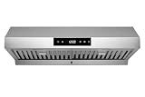 Hauslane Range Hood Under Cabinet 30" Ducted with 6 Speed & Auto Shut-off