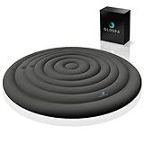 GloSpa Inflatable Hot Tub Cover Round, One Size Fits All Energy Saving Heat Insulator & Protector, Insulated Thermal Hot Tub Replacement Cover Accessories