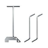 Garbage Disposal Wrench, Sink Unjamming Wrench with 2 Garbage Disposal Allen Wrench, Garbage Unclogger to Dislodge Jams or Clutter from Above the Sink