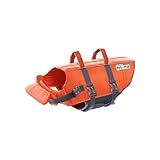 Outward Hound Granby Splash Dog Life Jacket, High-Buoyancy Dog Life Vest for Swimming, Boating, and Water Safety, Medium, Orange