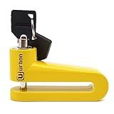 URBAN 560A Motorcycle Disc Lock, Universal ø7mm, More Visible More Deterrent, Compact and Effective Security, Universal Anti Theft Wheel Brake Lock for Motorbike Scooter Electric Bike Bicycle