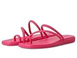 Crocs Women's Miami Toe Loop Sandal Dragon Fruit 9 Medium