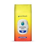 earthbath, Mango Tango Grooming Wipes - Dog Wipes for Paws and Butt, Best Pet Wipes for Dogs & Cats, Made in USA, Cruelty-Free Dog Cleaning Wipes, Removes Dirt & Dander - 100 Count (1 Pack)