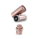 Shark ChillPill: The 2-in-1 Personal Cooling System with Fan, Dry-Touch Mist – Portable, Handheld, Rose Gold (FA023)