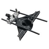 DEWALT Universal Router Edge Guide with Dust Collection, Fine Adjustment, Vacuum Adaptor (DW6913)