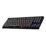Logitech G515 Lightspeed TKL Low Profile Wireless Gaming Keyboard, LIGHTSYNC RGB, Thin Tenkeyless Design, PBT Keycaps, Tactile (Brown) Mechanical Switches - Black