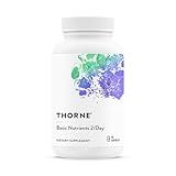 THORNE - Basic Nutrients 2/Day - Comprehensive Daily Multivitamin with Optimal Bioavailability - Vitamin & Mineral Formula - Gluten, Dairy & Soy-Free - 60 Capsules - 30 Servings