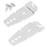 Reyhoar 2 Pack 8269145 Undercounter Dishwasher Upper Mounting Bracket Replacement with Screws Compatible with Whirlpool & KitchenAid Dishwashers, Replaces WP8269145 AP3039168 PS393134