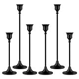 Candlestick Holders,Taper Candle Holder for Candlesticks Black Candelabra Candle Holders Vintage Candle Stick Candle Holder for Fireplace Party Dining Home