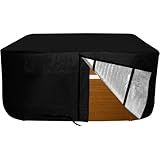 Insulated Hot Tub Cover with Insulation,Hot Tub Thermal Blanket,Winter Protection Spa Cover, Inflatable Waterproof Cap for Energy Efficient Full Coverage Dustproof