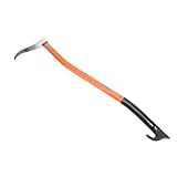 Asixxsix Logging Tool, Lightweight Forestry Pick Tool with Ergonomic Anti Slip Handle, Log Roller for Dragging and Stacking Firewood (72CM)