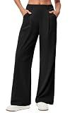 Ewedoos Wide Leg Dress Work Pants for Women Business Casual Office Outfits